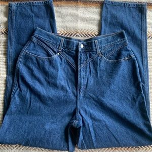 vintage classic blue jean plus size rockies jeans
